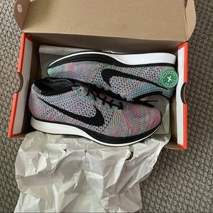 (UNWORN) Nike Flyknit Racer Multi-Color 2.0